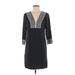 Ann Taylor Casual Dress - Shift: Black Dresses - Women's Size X-Small