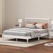 Dakota Fields Clevette Bed in White | 44.9 H x 78.7 W x 83.9 D in | Wayfair 44AAA90261FD4C2B80E45DB2E72DCB65