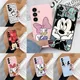 Für Samsung Galaxy A54 5g Fall Cartoon rosa Mickey Minnie Donald Ente? Soft Back Cover Funda für