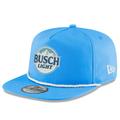 Men's New Era Blue Ross Chastain Busch Light Golfer Snapback Adjustable Hat