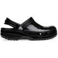 Crocs Black Toddler Classic High Shine Clog Shoes