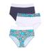 Plus Size Women's Cotton 3-Pack Color Block Full-Cut Brief by Comfort Choice in Navy Assorted (Size 8) Underwear