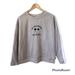 Disney Tops | Disney Mickey Mouse Sweatshirt Women’s Size Medium Gray Crewneck Shirt Top | Color: Gray | Size: M