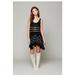 Free People Dresses | Intimately Free People Voile And Lace Trapeze Slip Dress In Black | Color: Black/Gray | Size: S