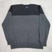 American Eagle Outfitters Sweaters | American Eagle Sweater Men Large Grey Black Pullover Sweatshirt Preppy Aeo Adult | Color: Gray | Size: L