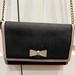 Kate Spade Bags | Adorable Kate Spade Bow Purse W/ Wallet | Color: Black/Cream | Size: Os