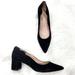 Kate Spade Shoes | Kate Spade Mindy Black Suede Block Heels 7.5 $219 | Color: Black | Size: 7.5