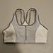 Athleta Intimates & Sleepwear | Athleta Sports Bra, Size L | Color: Gray/White | Size: L