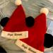 Disney Accessories | Disney Magic Moment Santa Hats With Mickey Ears (Set Of 2) | Color: Red/White | Size: Os