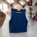 Urban Outfitters Tops | Earthbound Trending Co Uo Blue Ribbed Crop Top Tank Top | Color: Blue | Size: M