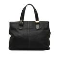 Burberry Bags | Burberry Calf Leather Tote Tote Bag | Color: Black | Size: Os