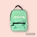 Adidas Kitchen | Adidas Insulated Pocket Lunch Pack Cooler Zip Bag Mini Backpack Mint Color | Color: Green/White | Size: Os