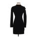 Black Casual Dress - Sweater Dress: Black Dresses - Women's Size 2