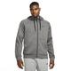 Nike Herren Hooded Full Zip Ls Top M Nk Tf Hd Fz, Charcoal Heather/Dark Smoke Grey/Black, DQ4830-071, XL