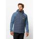 Steppjacke JACK WOLFSKIN "ROUTEBURN PRO HYBRID M" Gr. S (48), blau (evening, sky) Herren Jacken Steppjacken