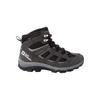 Wanderschuh JACK WOLFSKIN "VOJO 3 TEXAPORE MID W", Gr. UK 7,5 - EU 41, Normalschaft, lila (schwarz, steel, lila), Main Material Second Material 100% Polyamide Lining Sole 100% Rubber/ EVA, Schuhe