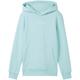 Hoodie TOM TAILOR Gr. 140, blau (pastel tur) Jungen Sweatshirts