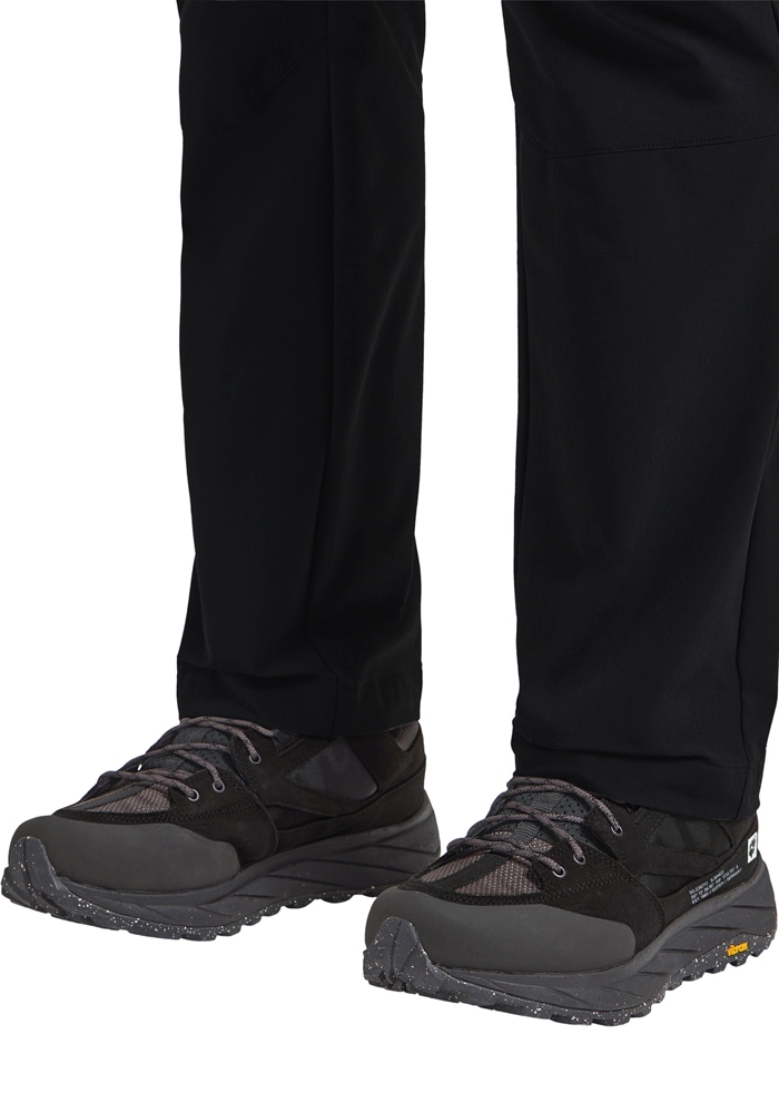 Wanderschuh JACK WOLFSKIN "TERRAQUEST TEXAPORE LOW M", Herren, Gr. UK 8,5 - EU 42,5, Normalschaft, schwarz, Obermaterial: Leder. Futter: Textilmaterial, Schuhe Wanderschuh