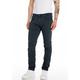 Slim-fit-Jeans REPLAY "ANBASS HYPERFLEX BIO" Gr. 34, Länge 34, blau (deep blue) Herren Jeans Slim Fit