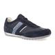 Sneaker GEOX "U WELLS A" Gr. 46, blau (navy) Herren Schuhe Stoffschuhe