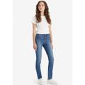 High-waist-Jeans LEVI'S "311 SHP WELT PKT SKIINN" Gr. 27, Länge 30, blau (beginng to the end) Damen Jeans Röhrenjeans