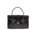 Francesco Biasia Shoulder Bag: Embossed Black Print Bags