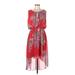 En Focus Studio Casual Dress: Red Dresses - Women's Size 8