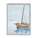 Breakwater Bay Sailboat & Water Ripples Framed Giclee Art Design By Patricia Pinto Wood in Brown | 20 H x 16 W x 1.5 D in | Wayfair