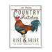 Stupell Industries Country Kitchen Rustic Phrase On Canvas by Cindy Jacobs Graphic Art Canvas | 14 H x 11 W x 1.5 D in | Wayfair ay-122_wfr_11x14