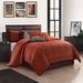 Wildon Home® Areiana 7 Piece Rust Comforter Set Polyester/Polyfill/Microfiber in Brown | California King Comforter + 6 Additional Pieces | Wayfair