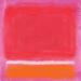 Wrought Studio™ Rothko Inspired - Single Picture Frame Painting Canvas in Pink/Red | 12 H x 12 W x 1.25 D in | Wayfair