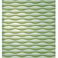 Ivy Bronx Contemporary Wave Lines Green Modern Wallpaper Roll 3d Wavy Illusion Non-Woven | 27 W in | Wayfair A1126F44B2FD4EF5B0EA1CA4D5DEDEB4
