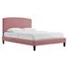 Alessi Performance Velvet King Platform Bed - East End Imports MOD-7045-DUS