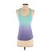 Nike Active Tank Top: Purple Activewear - Women's Size X-Small