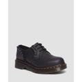 1461 Frill Nappa Leather Oxford Shoes - Black - Dr. Martens Flats
