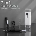 Kit di pulizia della tastiera 7 in 1 Airpods Cleaner Headset Cleaner Pen pulizia dello schermo del Laptop Kit di pulizia degli auricolari Bluetooth