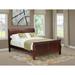 East West Furniture Louis Philippe Queen Size bed- (Finish Options Available)