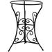 Scroll Steel Outdoor Gazing Globe Stand