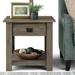 WYNDENHALL Garret SOLID ACACIA WOOD 22 inch Wide Square Rustic End Side Table - 22"W x 22" D x 22" H