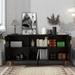 Modern 65" TV Stand Entertainment Center, Corner TV Stands Storage Cabinet Sideboard for Living Room Dining Room