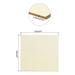 Unfinished Wood Pieces Plywood Sheets for DIY Craft 12 Pcs