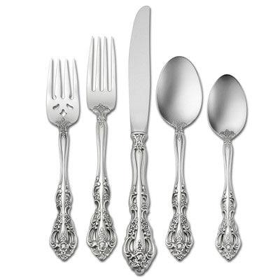 Oneida Michelangelo 5 Piece Fine Flatware Place Setting, Service For 1