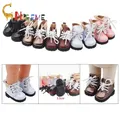 Mini Puppe Schuhe Martin Stiefel High-top PU Schuhe Für Amerikanische Paola Reina Puppe & 1/6 BJD