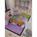 Coloring Rug Brand Fun Paws and Play Doggone Roadtrip Kids Rug