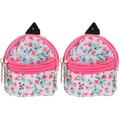 2pcs Doll Photography Prop Small Backpack Toy Doll Costume Ornament Backpack Prop