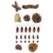 1 Set Realistic Feces Prank Props Halloween Prank Prop Feces Scary Prank Toys