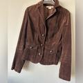 Michael Kors Jackets & Coats | Michael Kors Dark Brown Corduroy Blazer Women’s S | Color: Brown | Size: S