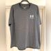 Under Armour Shirts | Men’s Under Armour Armor Ua Gray Freedom Tee Shirt Short Sleeve Xl Extra Large | Color: Gray | Size: Xl