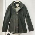 Levi's Jackets & Coats | Levi's Army Green Rose Gold Waxed Cotton Commuter Utility Rain Jacket Small | Color: Green | Size: S