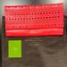 Kate Spade Bags | Kate Spade Red Leather Clutch Handbag | Color: Red | Size: Os